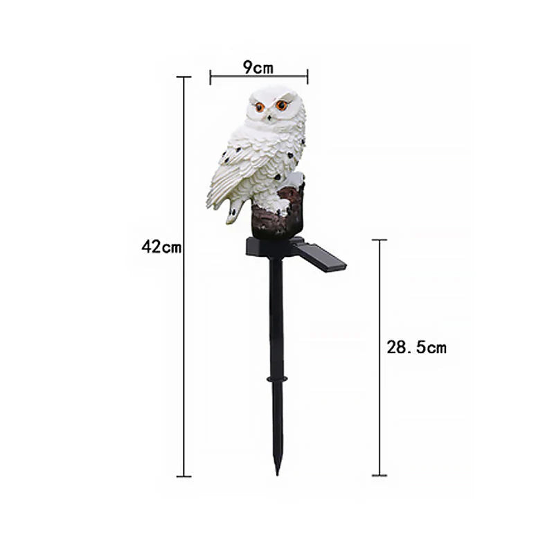 Solar Owl Light - Magical Lighting for Your Garden