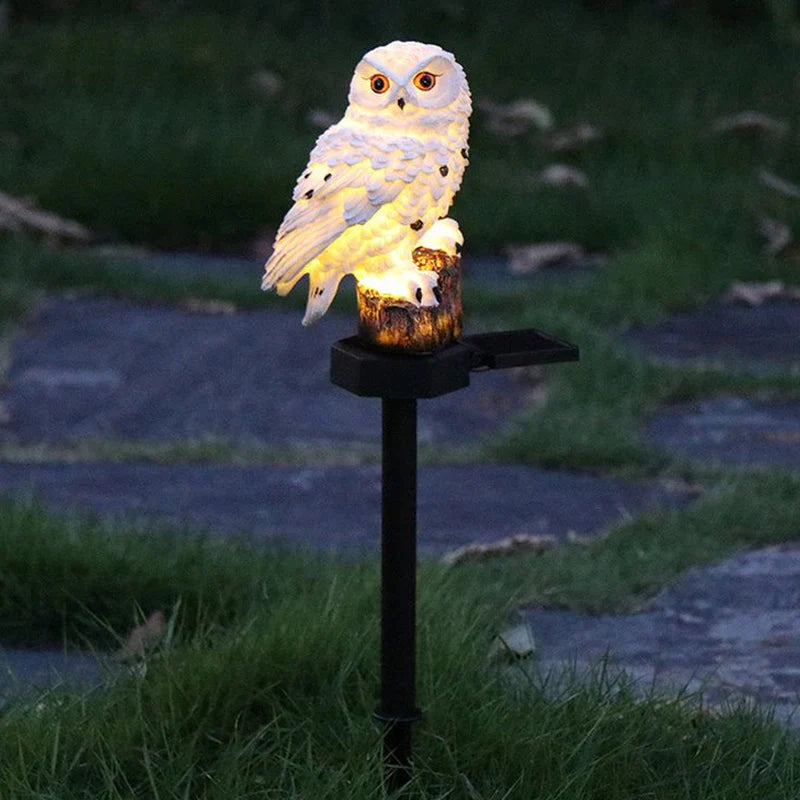 Solar Owl Light - Magical Lighting for Your Garden