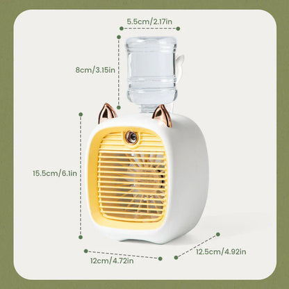 Portable Spray Fan - Refreshment on the Go