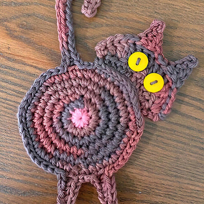 Catpaws - Handmade Knitted Coasters