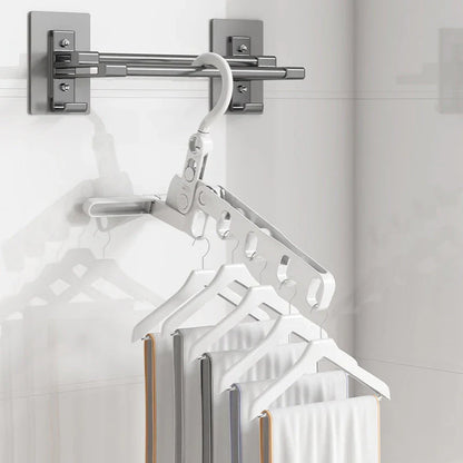 Foldable Travel Clothes Hanger for Space - Saving Storage