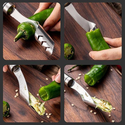Stainless Steel Seed Remover for Fruit and Vegetables