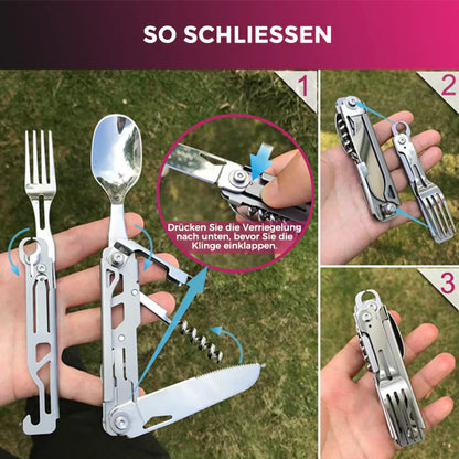 5 - In-1 Multifunctional Camping Tool Set