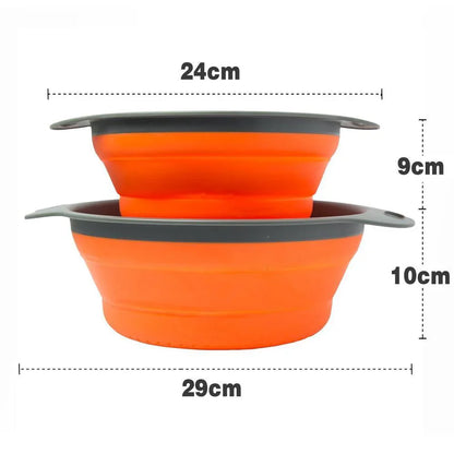 Silicone Folding Basket - Versatile, Space - Saving, Practical