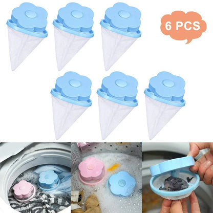 Washing Machine Fur and Lint Remover Mesh Bag