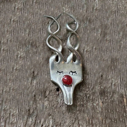 Rentier Fork Pendant - a Unique Christmas Decoration!