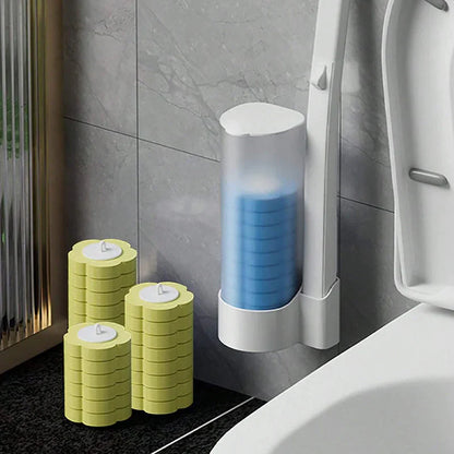 Disposable Toilet Brush with Refill Heads