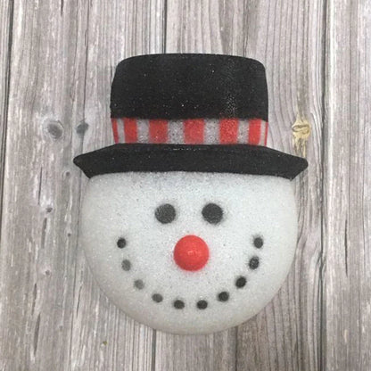 Wintery Snowman Lampshade for the Veranda