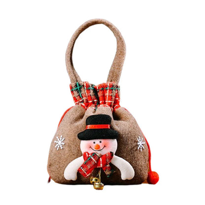 Christmas Gift Bags in Doll Style