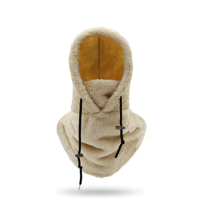 Fleece Outdoor Hood with Multiple Functions