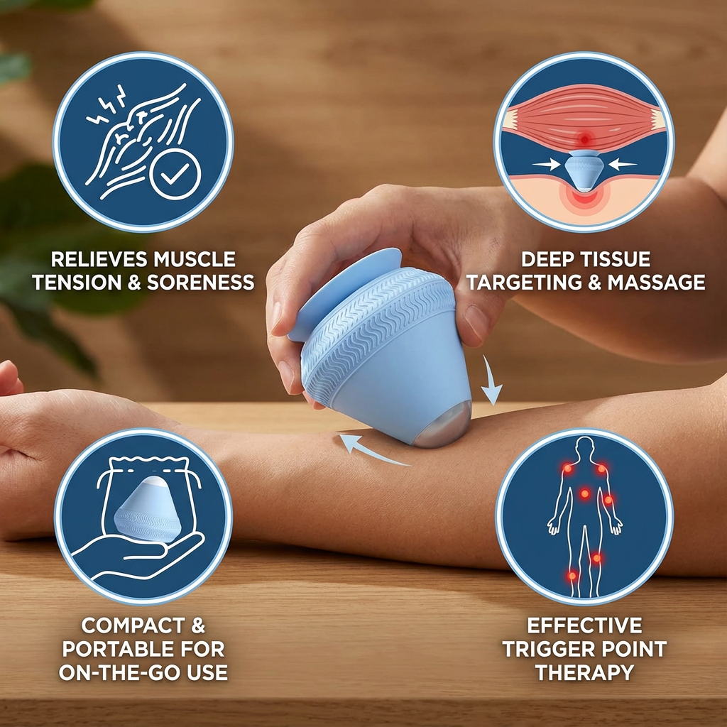 SuctionGrip Trigger Point Massage Ball