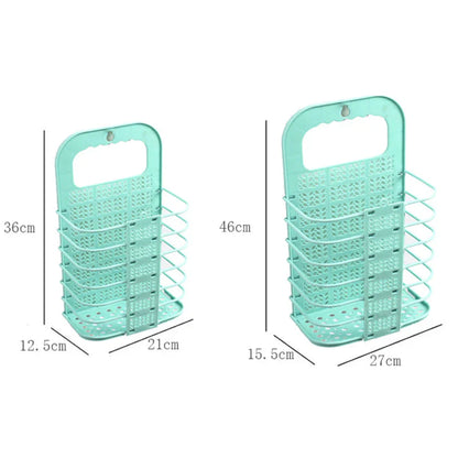 Foldable Wall Storage Basket - Flexible, Space - Saving and Versatile
