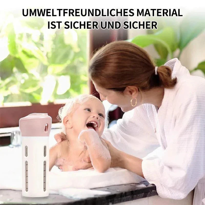Travelbuddy - 4 - In-1 Dispenser for Shampoo, Lotion & More