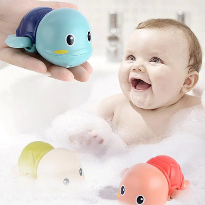 Fun Swimming Turtle for the Baby Bath