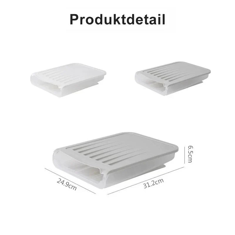 Practical Egg Holder with Rolling Mechanism