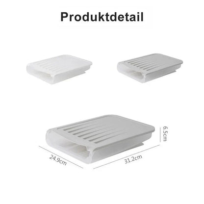 Practical Egg Holder with Rolling Mechanism