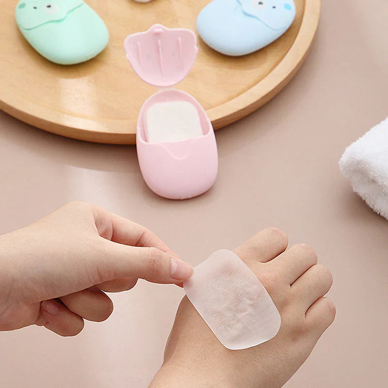 Travel Soap - Portable Hand Soap Paper for Travelling