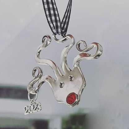 Rentier Fork Pendant - a Unique Christmas Decoration!