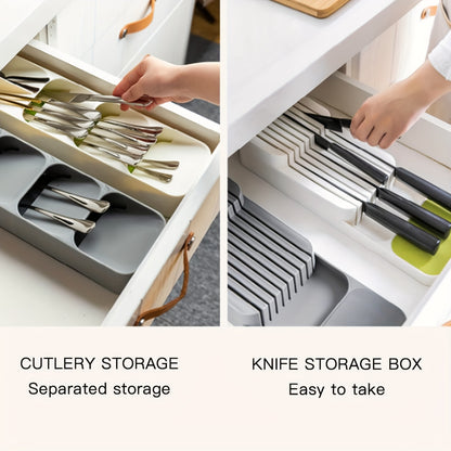 Practical Knife Storage Insert for the Kitchen