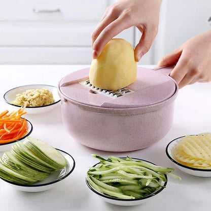 9 - In-1 Multifunctional Vegetable Cutter Set