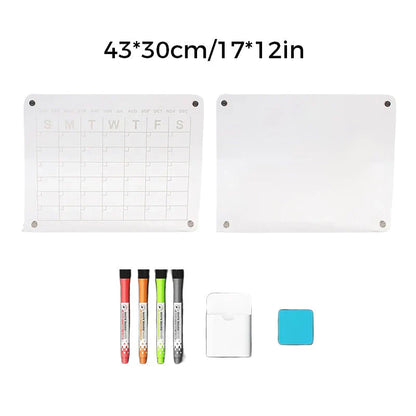 Magnetic Fridge Planner with Memo Set