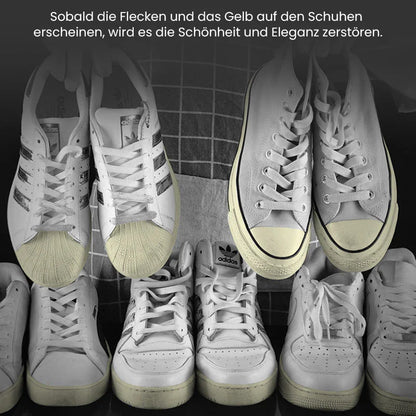 Shoe Whitening Gel - Radiant Cleanliness for Your Trainers!