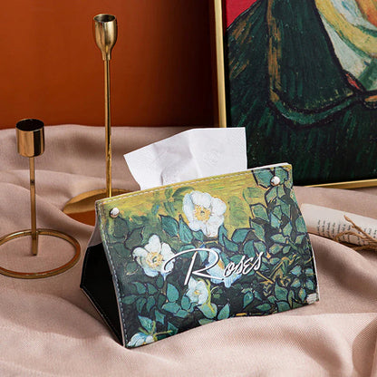 Elegant Tissue Box Made From Imitation Leather