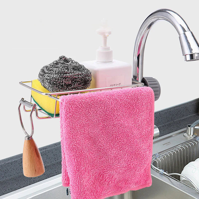 Adjustable Sink Organiser - Tidy Up Your Kitchen and Bathroom