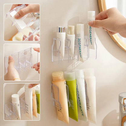 Wall - Mounted Cosmetics Shelf - Practical Storage for Care Products