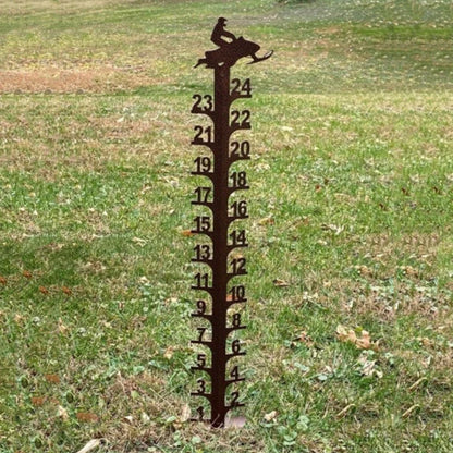 Snow Gauge - Decorative Snow Depth Indicator for the Garden