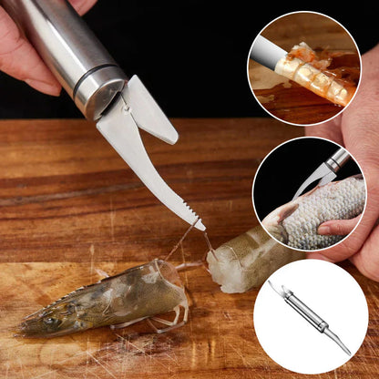 5 - In-1 Multifunctional Shrimp and Fish Knife - Practical & Versatile