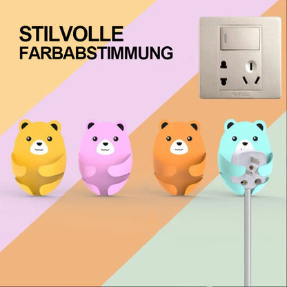 Self - Adhesive Bear Wall Hooks - Practical & Cute!