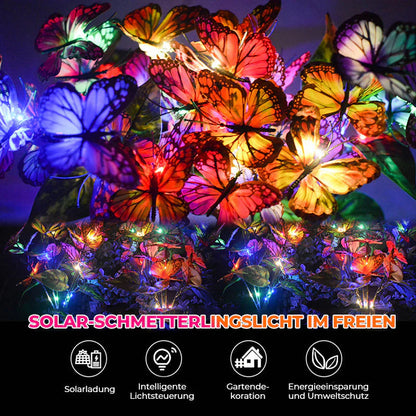 Solar Butterfly Lights for the Garden