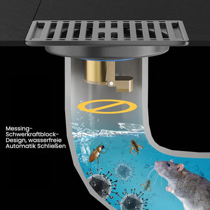 Effective Drain Stopper - No Odour, No Blockage!