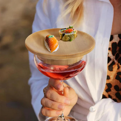 Elegant Wine Glass Centrepiece - Perfect for Wine and Snacks