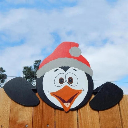 Festive Christmas Fence Decorations - Create Glamorous Accents in Your Garden