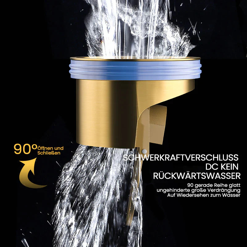 Effective Drain Stopper - No Odour, No Blockage!