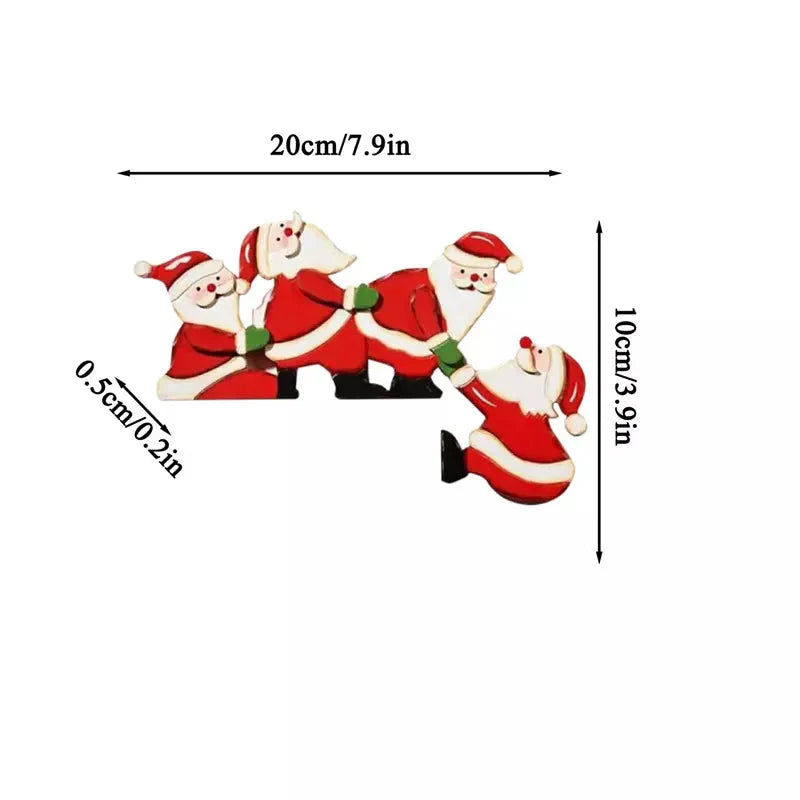 Christmas Door Frame Decoration - Festive Charm for Your Home!
