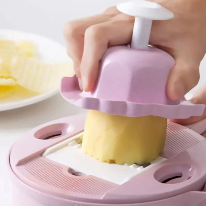 Versatile Vegetable Cutter Set (12 Pieces)