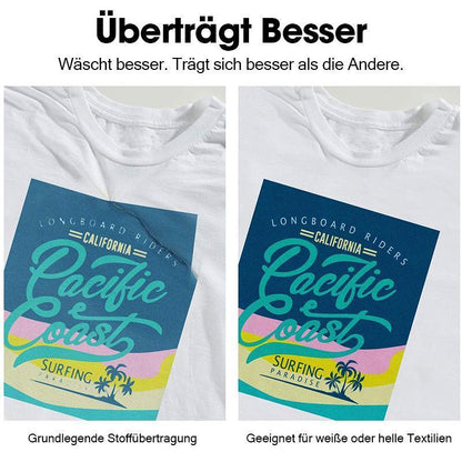 Textile Transfer Paper for Inkjet Printers - Ideal for Light - Coloured Fabrics