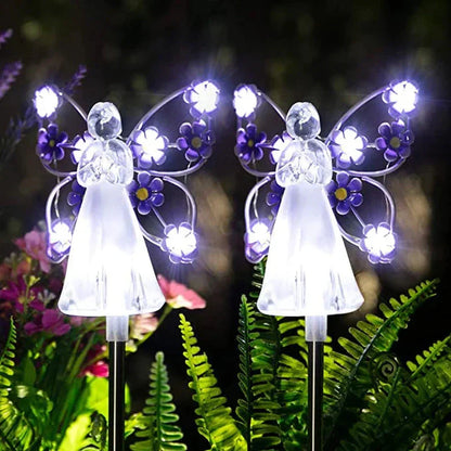 Waterproof Solar Angel Lamp - a Symbol of Remembrance & Hope