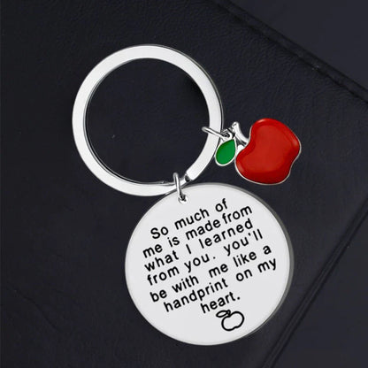 Motivating Keyring Pendant - Daily Inspiration Always with You