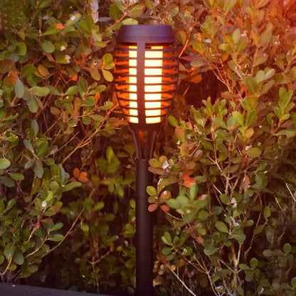 Solar Garden Torch with Flame Effect