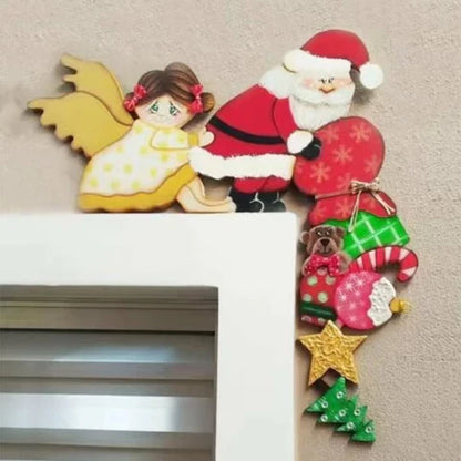 Christmas Door Frame Decoration - Festive Charm for Your Home!