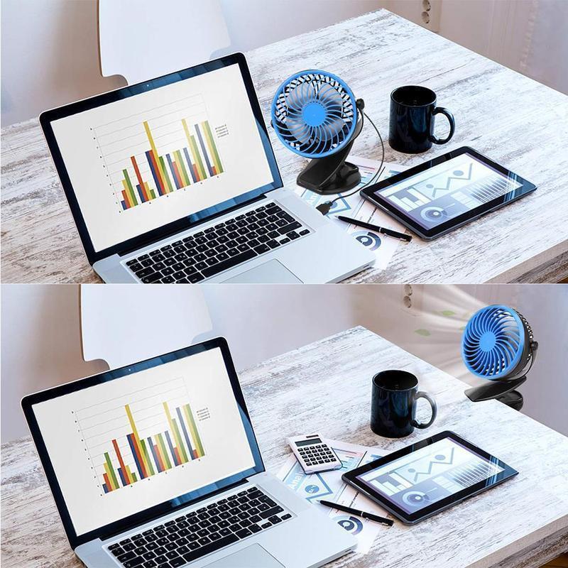Wireless 360 ° Mini Fan - Flexible Companion for Every Occasion