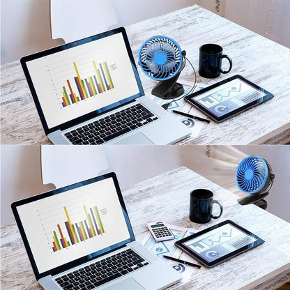 Wireless 360 ° Mini Fan - Flexible Companion for Every Occasion