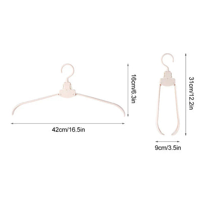 Folding Travel Clothes Hanger - Perfect for Travelling!