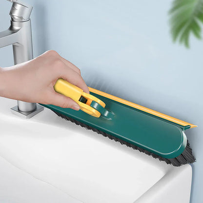 Bathroom Cleaning Brush with Ergonomic Handle