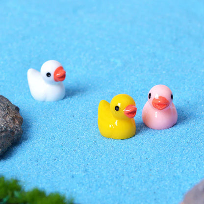 Mini Yellow Duck Decoration
