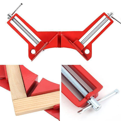 90 ° Right - Angled Fixed Clamp - the Perfect Helper for Your Wood and Craft Projects!